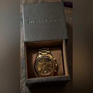 Michael Kors Gold Chronograph Watch